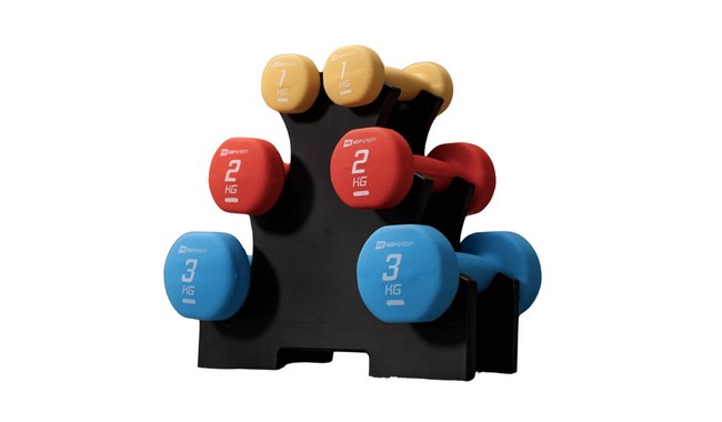 Набор гантелей Hop-Sport HS-V120DRS 12 кг - дополнительное фото 4