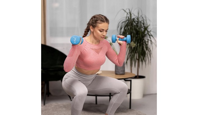 Набор гантелей Hop-Sport HS-V120DRS 12 кг - дополнительное фото 8