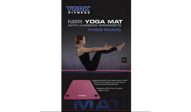 Килимок для фітнесу York Fitness NBR 10 мм - дополнительное фото 4