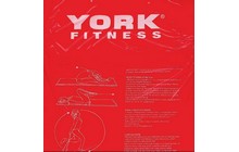 Коврик для фитнеса York Fitness двухсторонний 25 мм - дополнительное фото 1