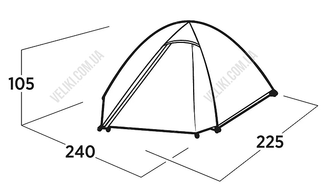 Намет Easy Camp Rondane 2 - дополнительное фото 6