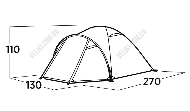 Палатка Easy Camp Setesdal 2 - дополнительное фото 5