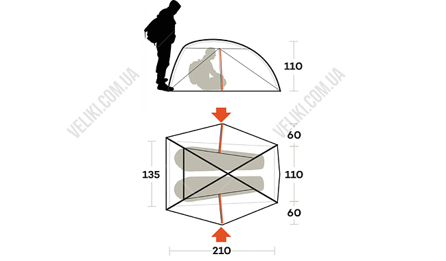 Намет Ferrino Nemesi 2 Pro - дополнительное фото 1