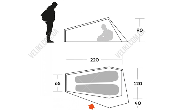Намет Ferrino Puima 2 - дополнительное фото 4