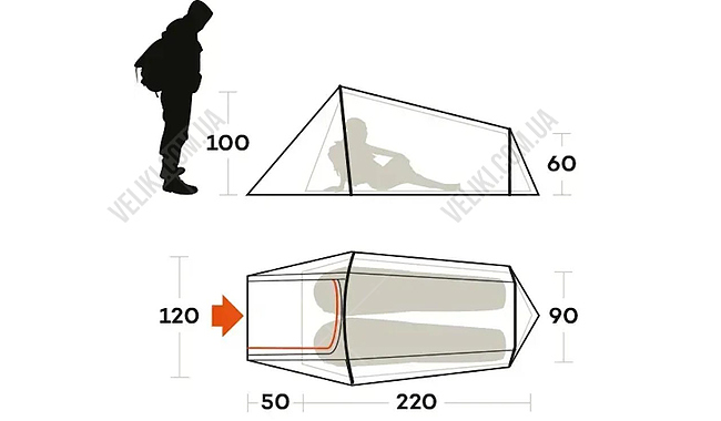 Намет Ferrino Sling 2 - дополнительное фото 4