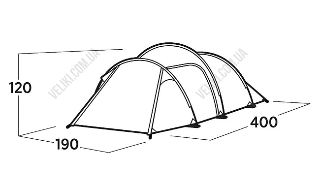 Палатка Easy Camp Hemsedal 3 - дополнительное фото 6