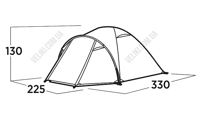 Палатка Easy Camp Setesdal 4 - дополнительное фото 5