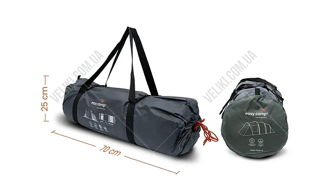 Намет Easy Camp Leka Twin 6 - дополнительное фото 4