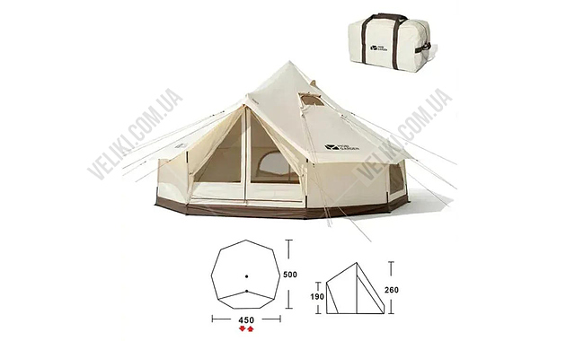 Намет Mobi Garden ERA Camp 260 - дополнительное фото 1