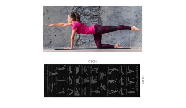 Коврик для йоги Newt PVC Back Health 6 мм - дополнительное фото 3