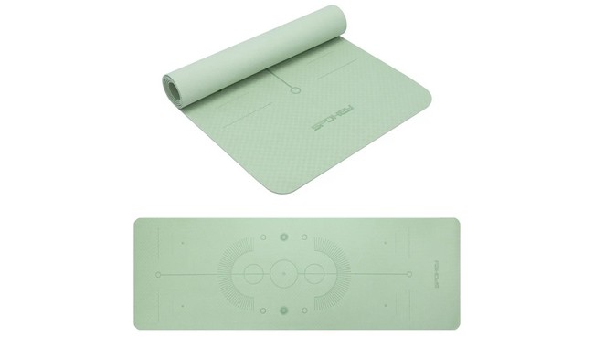 Килимок для йоги та фітнесу Spokey Mandala 4 мм - дополнительное фото 1