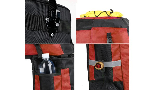 Велобаул Rhinowalk Transformer 3-in-1 70 л - дополнительное фото 26