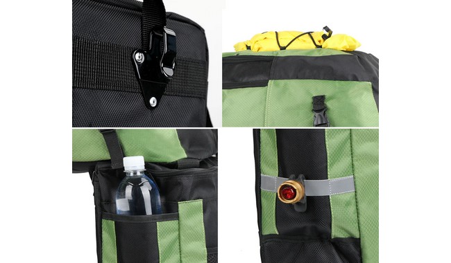 Велобаул Rhinowalk Transformer 3-in-1 70 л - дополнительное фото 17