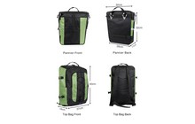 Велобаул Rhinowalk Transformer 3-in-1 70 л - дополнительное фото 15