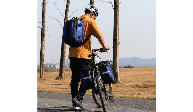 Велобаул Rhinowalk Transformer 3-in-1 70 л - дополнительное фото 11