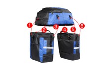 Велобаул Rhinowalk Transformer 3-in-1 70 л - дополнительное фото 3