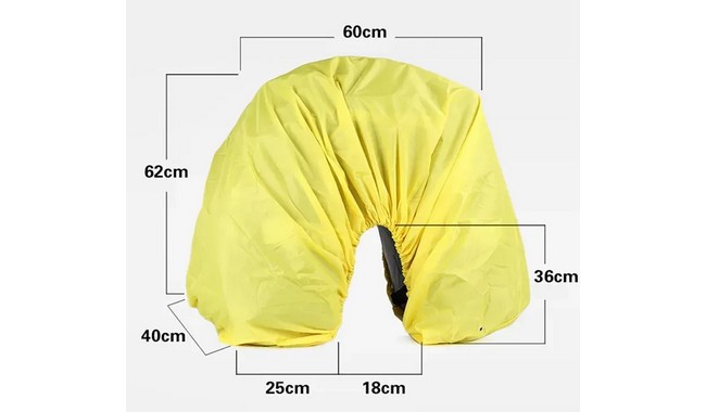 Накидка на велобаул Rhinowalk Transformer 3-in-1 - дополнительное фото 2