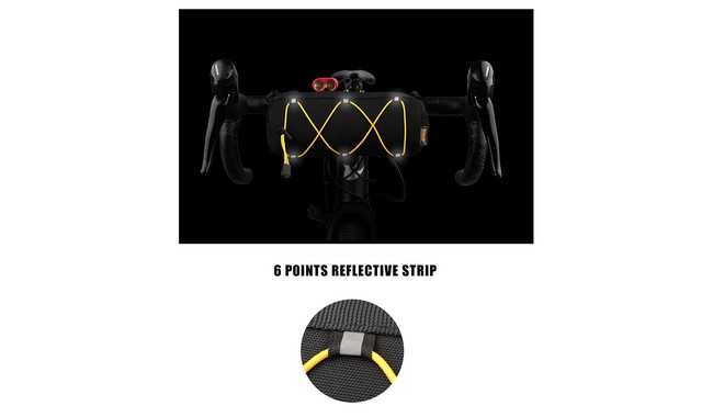 Сумка на кермо Rhinowalk Roll 2.4 л - дополнительное фото 7