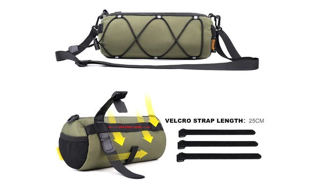 Сумка на кермо Rhinowalk Roll 2.4 л - дополнительное фото 13