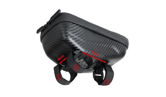 Сумка на кермо Rhinowalk Bike Phone 6.5 - дополнительное фото 7