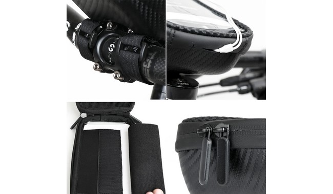Сумка на кермо Rhinowalk Bike Phone 6.5 - дополнительное фото 12