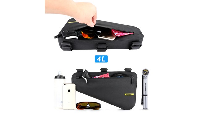 Сумка на раму Rhinowalk Waterproof Frame 4 л - дополнительное фото 3