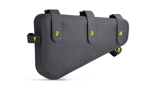 Сумка на раму Rhinowalk Waterproof Frame 4 л - дополнительное фото 7