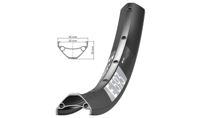Обод DT Swiss E 593 27.5" 32H - дополнительное фото 1