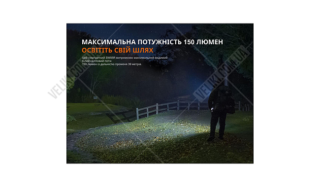 Ліхтар Fenix SW05R-UV LED - дополнительное фото 4