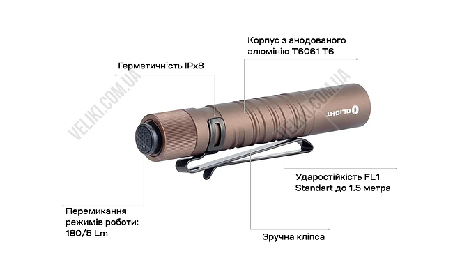 Ліхтар Olight 13T EOS - дополнительное фото 8