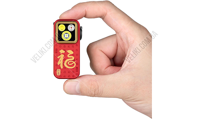 Фонарь Olight Oclip Pro Fortune Snake - дополнительное фото 4