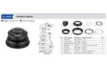 Рулевая колонка Kenli KL-B330 - дополнительное фото 2