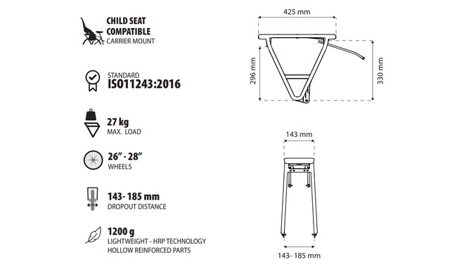 Багажник Polisport HRP MIK HD - дополнительное фото 5