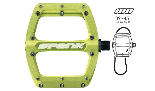 Педали Spank Spoon 100 - дополнительное фото 2