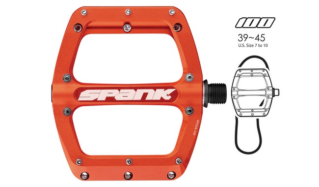 Педали Spank Spoon 100 - дополнительное фото 5