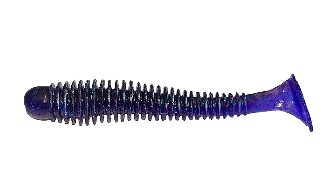 Віброхвіст Lucky John Pro Series Spark Tail 4" 5 шт - фото 1