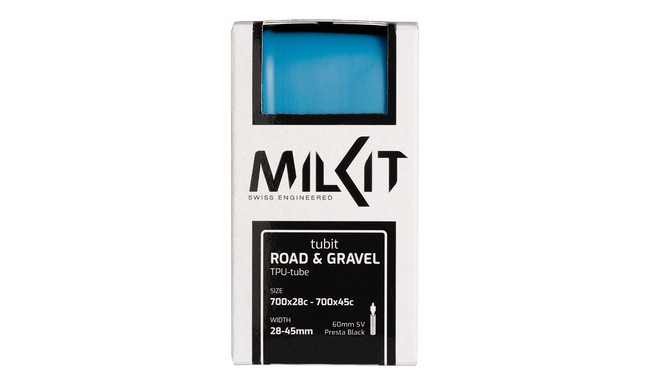 Камера 28" milKit TPU Road & Gravel 700x28-45c Presta 60 мм - фото 1
