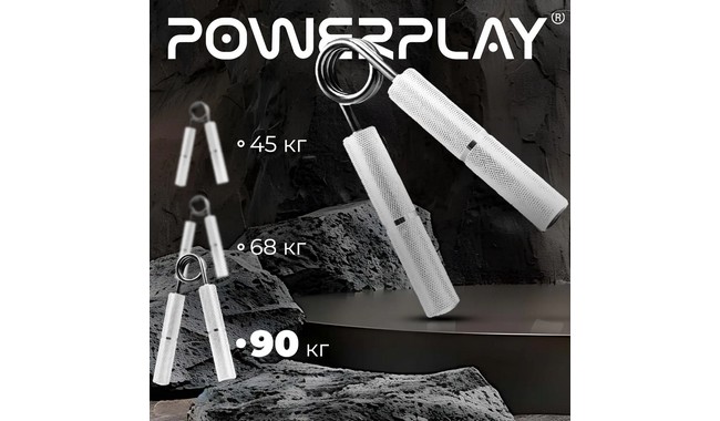 Еспандер кистьовий PowerPlay 4322 Hand Grip 112 кг - дополнительное фото 3