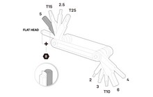 Мультитул Topeak Nano 11 - дополнительное фото 2