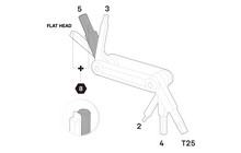 Мультитул Topeak Nano 7 - дополнительное фото 2