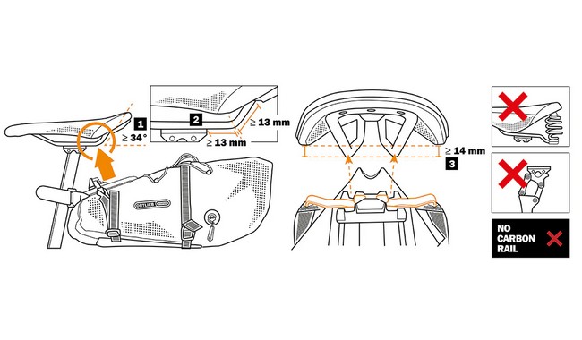 Гермосумка подседельная Ortlieb Seat-Pack QR 13 л - дополнительное фото 17