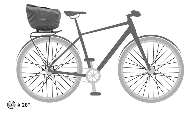 Гермосумка на багажник Ortlieb RC Urban 12 л - дополнительное фото 7