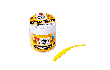 Слаг Lucky John Pro Series Spanky Worm 3,2" 10 шт