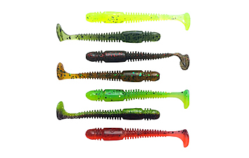 Віброхвіст Lucky John Pro Series Tioga 3,9" 5 шт