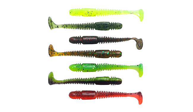 Виброхвост Lucky John Pro Series Tioga 4,5" 5 шт - фото 18