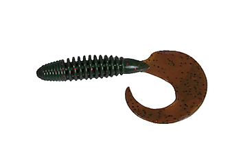 Твистер Lucky John Crusher Grub 4,5" 4 шт