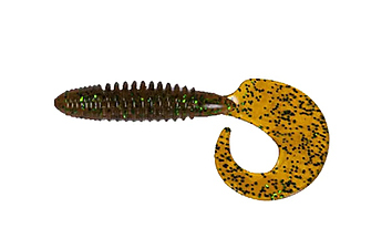 Твистер Lucky John Crusher Grub 4,5" 4 шт