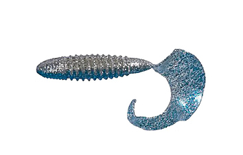 Твистер Lucky John Crusher Grub 4,5" 4 шт