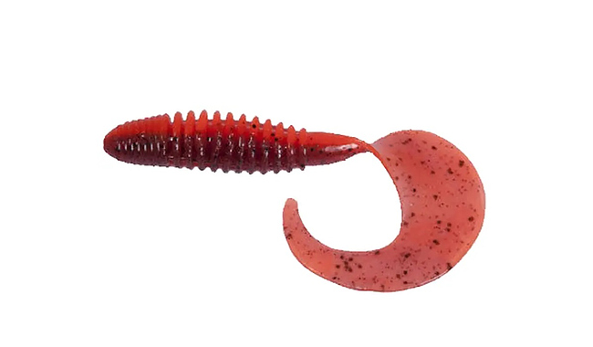 Твистер Lucky John Crusher Grub 4,5" 4 шт - фото 5