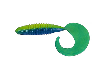 Твистер Lucky John Crusher Grub 4,5" 4 шт